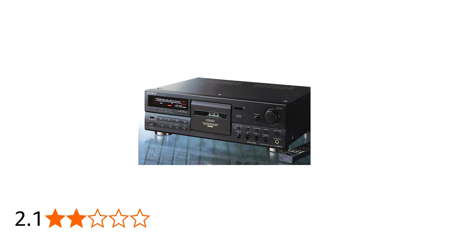 Amazon | SONY ソニー TC-K222ESJ カセットデッキ | Sony | カセットデッキ