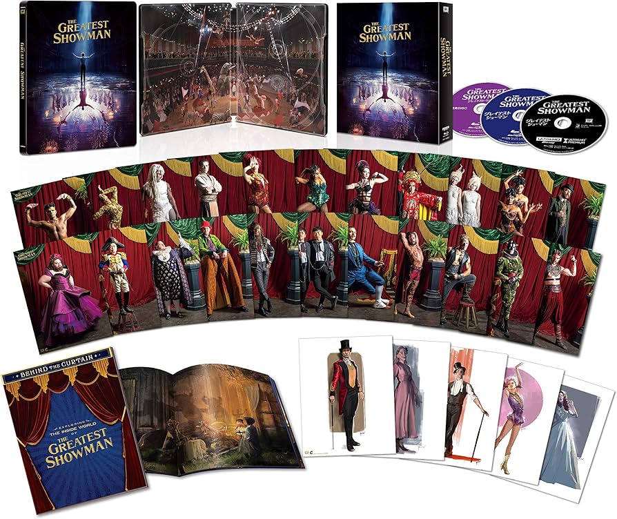 Amazon.co.jp: グレイテスト・ショーマン 日本限定コレクターズBOX (3
