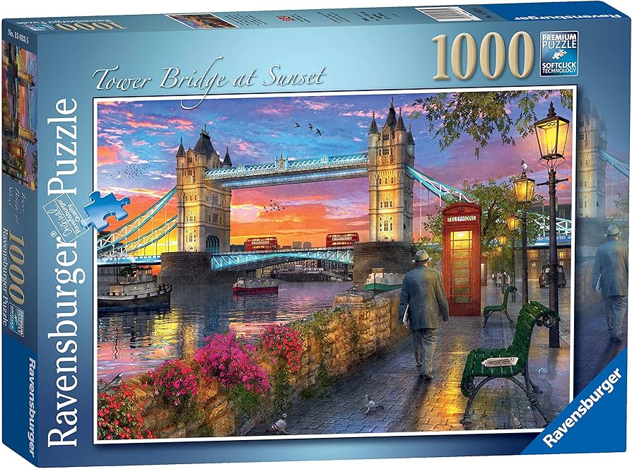 Amazon.com: Ravensburger Tower Bridge of London at Sunset 1000