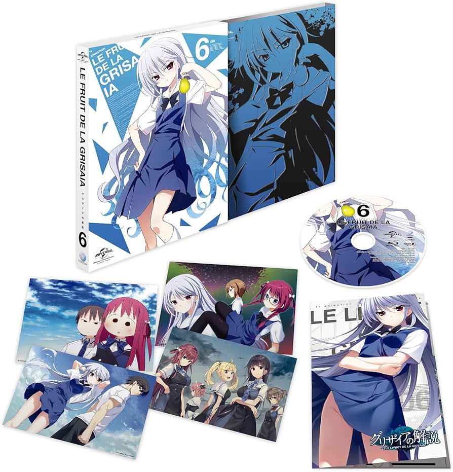 Amazon.co.jp: グリザイアの果実 第6巻(初回限定版) [Blu-ray] : 天衝: DVD