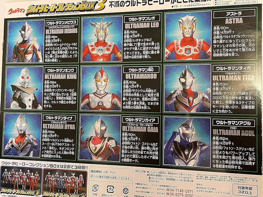 Amazon.co.jp: ウルトラヒーローコレクションBOX 3 : おもちゃ