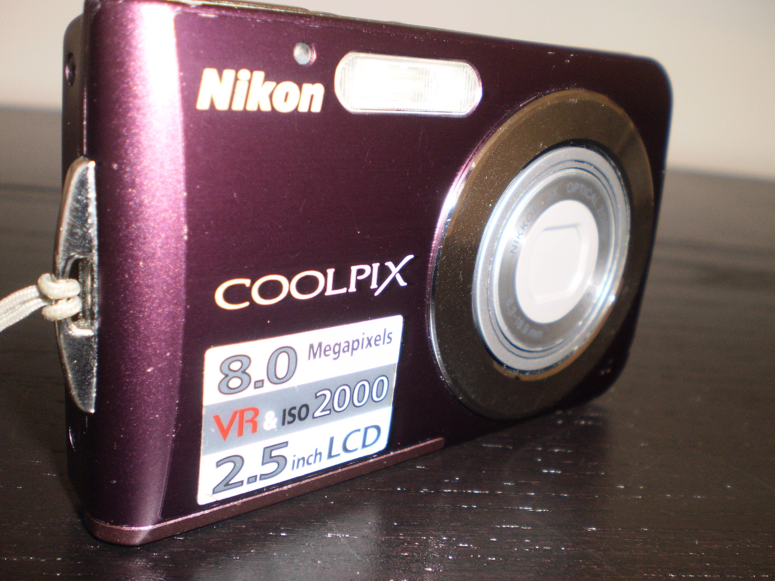極美品】Nikon COOLPIX S210 赤 箱あり 充電器無 稼働未確認 極美品