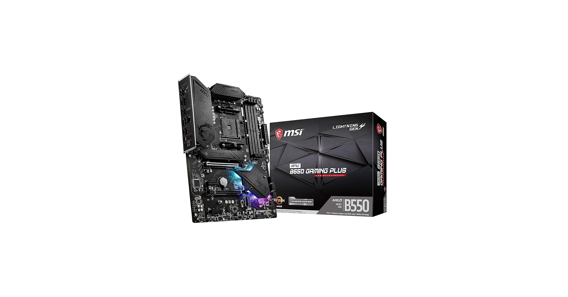 Amazon.com: MSI MPG B550 GAMING PLUS Desktop Motherboard - AMD