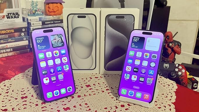 Amazon.com: Apple iPhone 15 Pro, 512GB, White Titanium - Unlocked