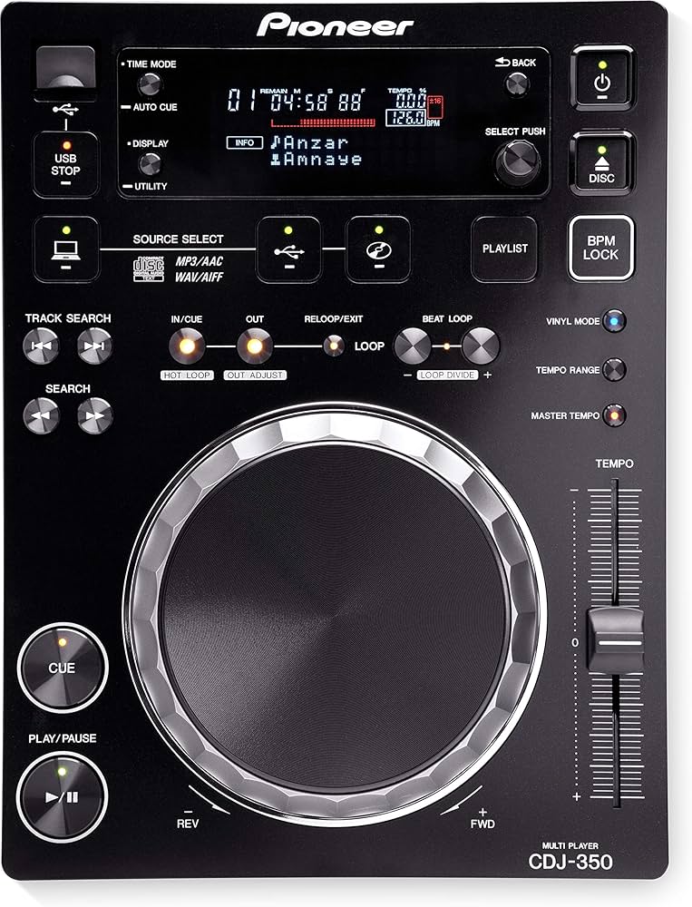 Pioneer CDJ-350 DJ console : Amazon.it: Strumenti Musicali