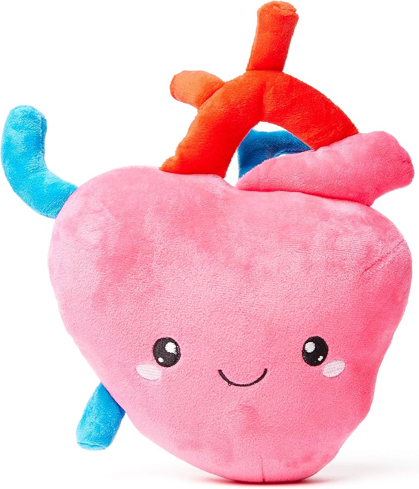 Amazon.co.jp: nerdbugs ハートぬいぐるみ – I Aorta to Tell You How