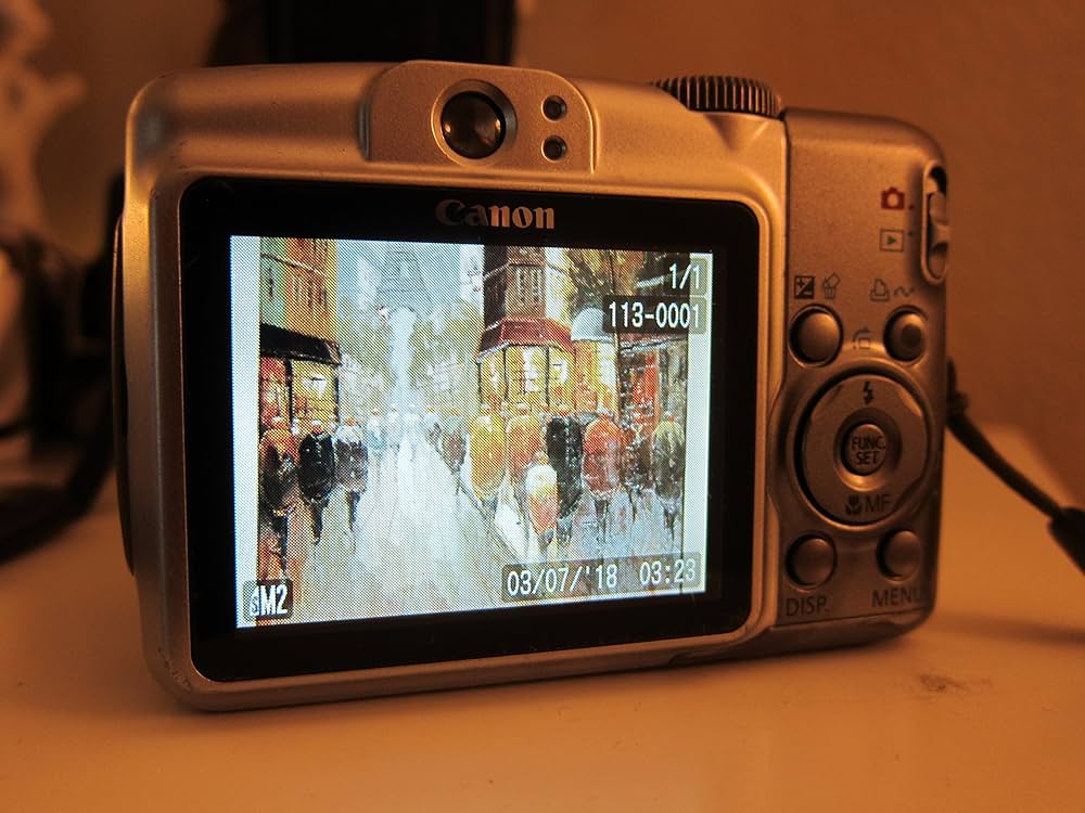 Bundle: Canon Powershot A720 IS Digital Camera + Free 1GB + Soft