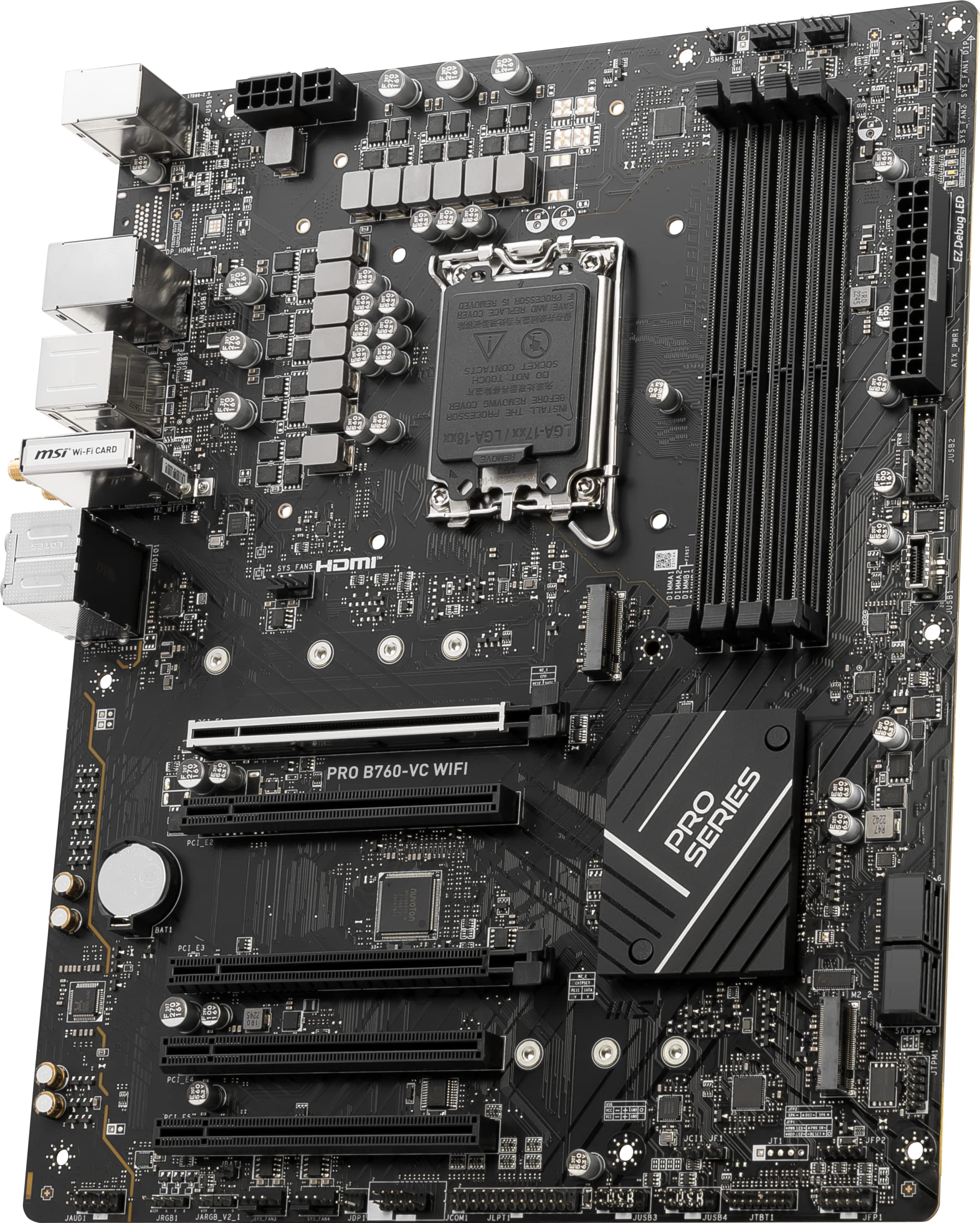 Amazon.com: MSI PRO B760-VC WiFi ProSeries Motherboard (Supports