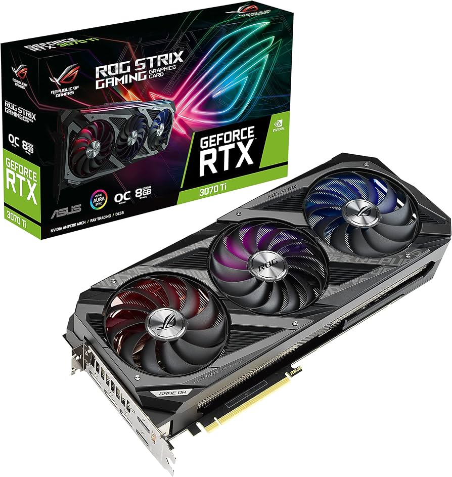 PLACA DE VIDEO ASUS ROG-STRIX-RTX3070TI-O8G-GAMING | Amazon.com.br