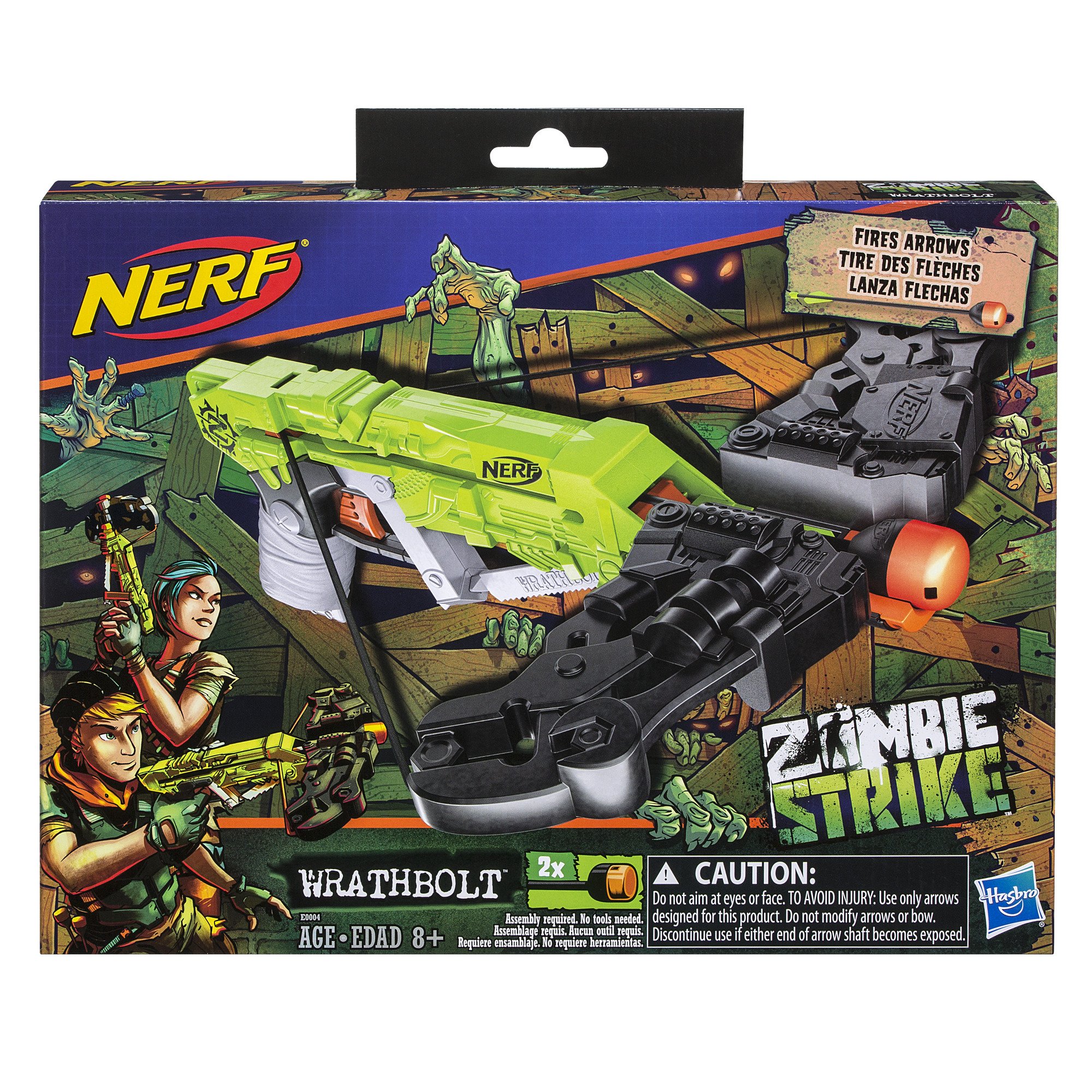 Amazon.co.jp: Nerf Zombie Strike Wrathbolt - スナイパークロスボウ