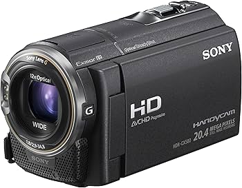 Amazon.com : Sony HDRCX580V High Definition Handycam 20.4 MP
