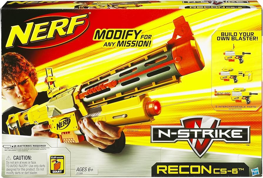 Amazon.co.jp: Nerf N-Strike Recon CS-6 Dart Blaster : おもちゃ