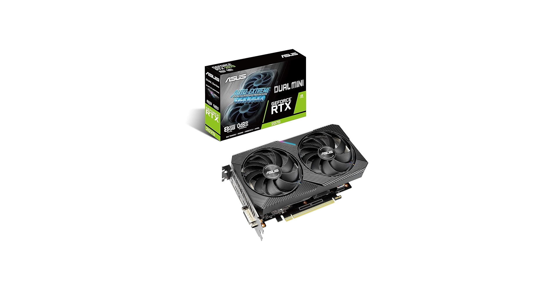 Amazon.com: ASUS Dual NVIDIA GeForce RTX 2070 Mini OC Edition