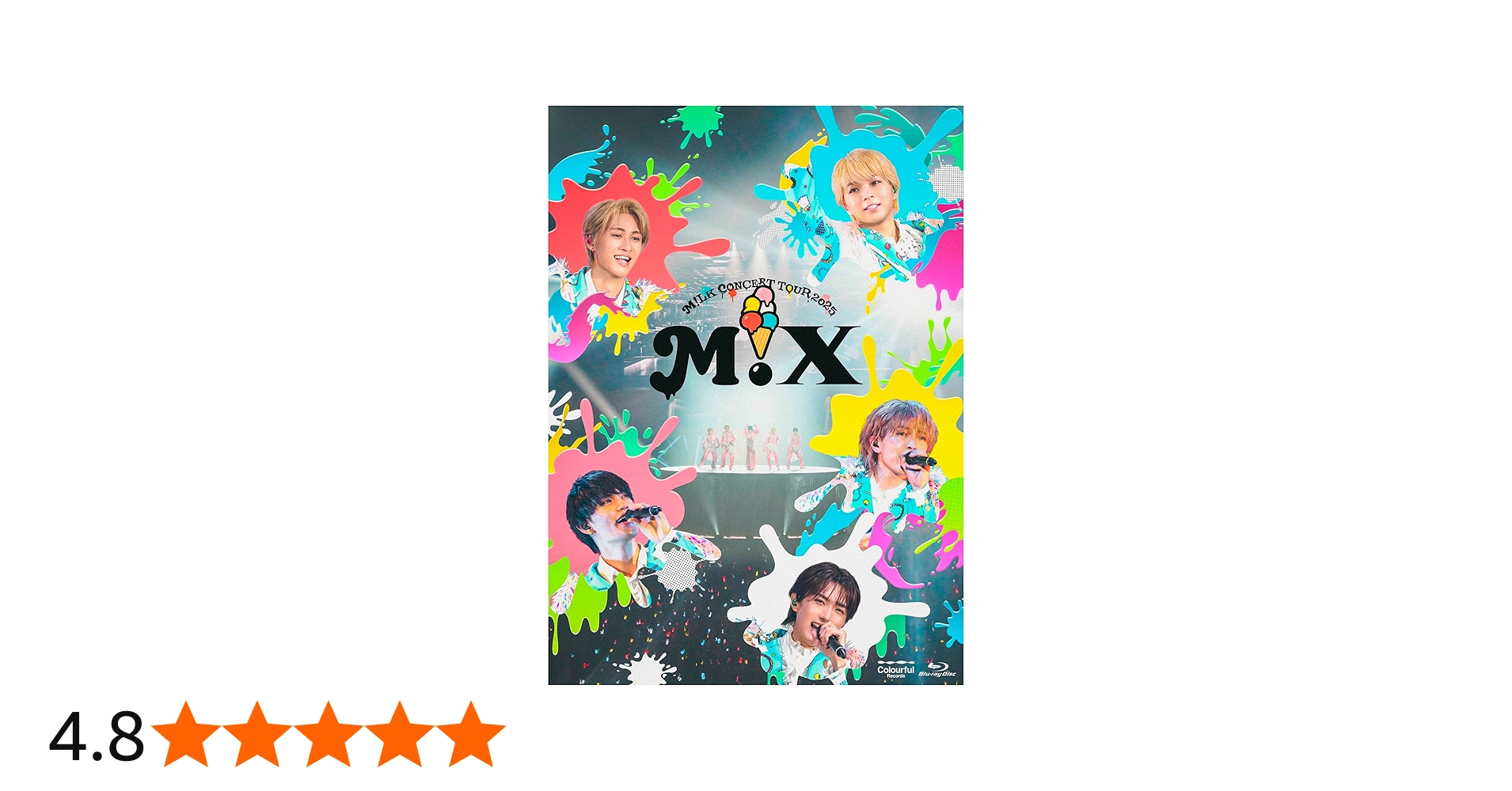 Amazon.co.jp: M!LK CONCERT TOUR 2025 「M!X」[初回限定盤][BD +
