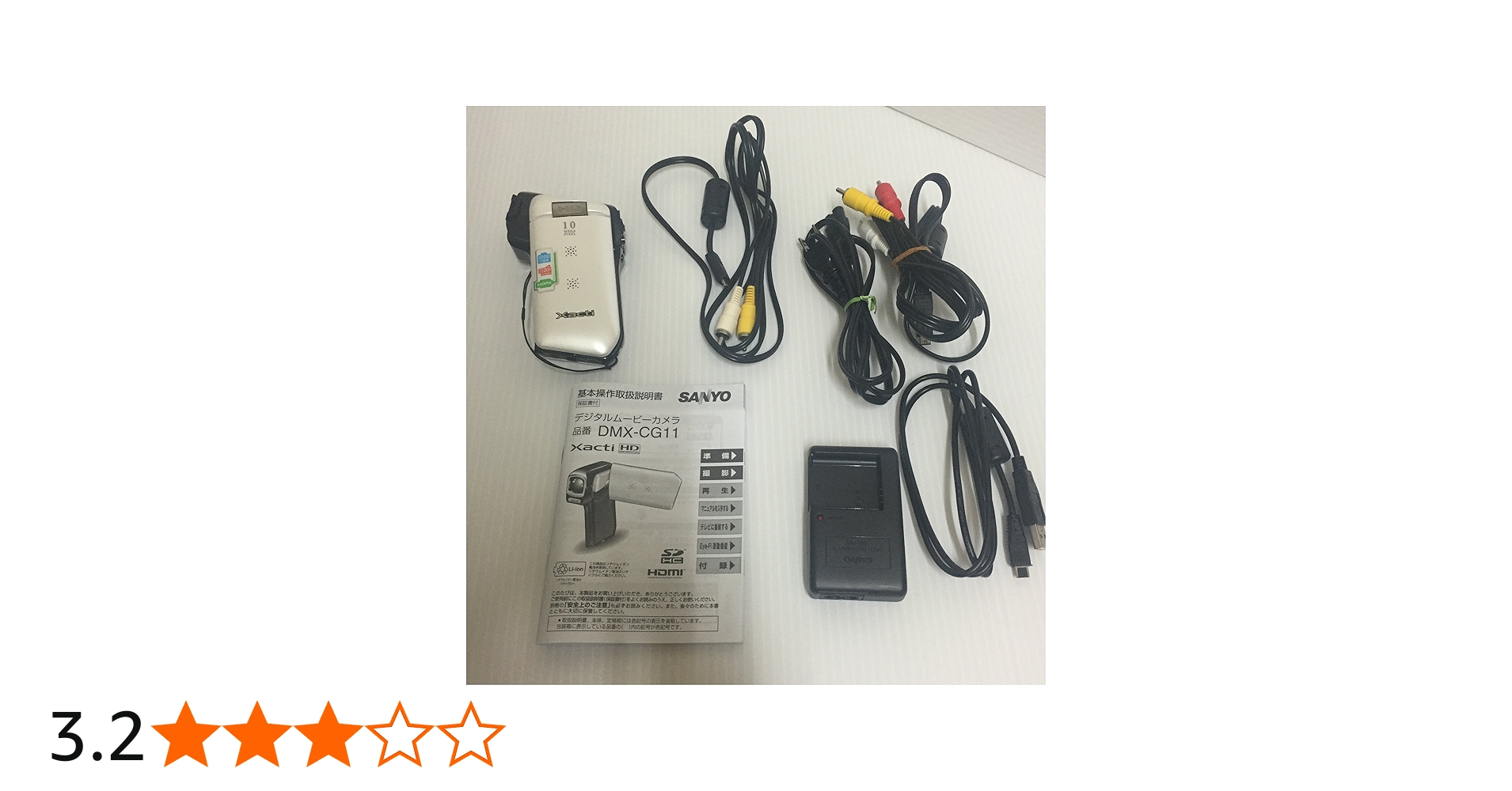Amazon | SANYO デジタルムービーカメラ Xacti ザクティ DMX-CG11
