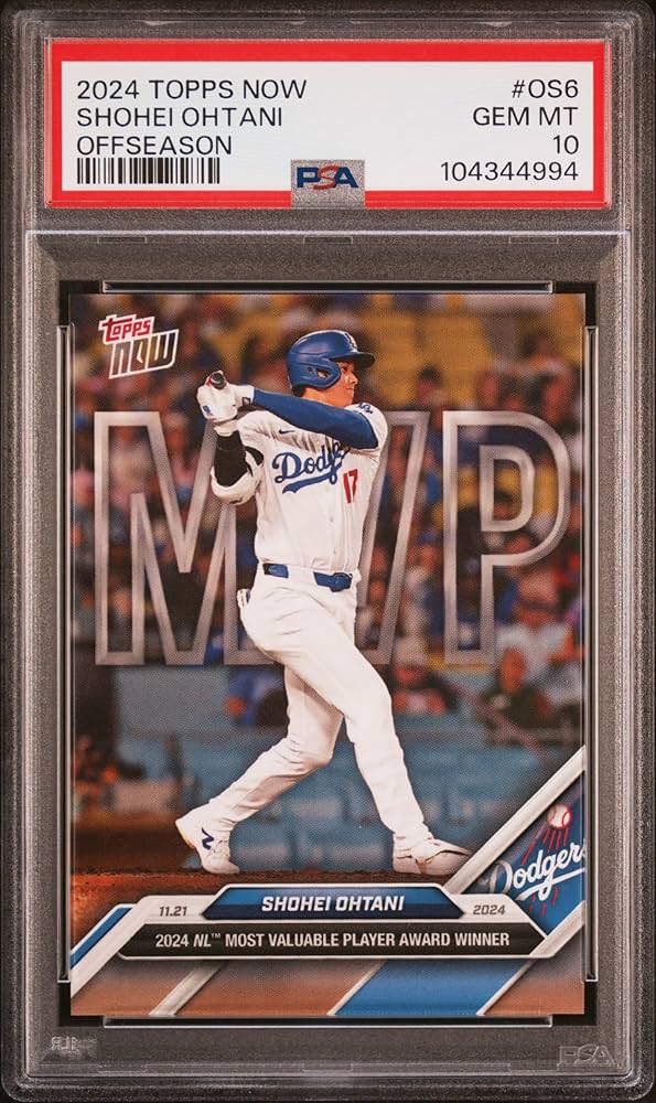 Amazon.com: Shohei Ohtani 2024 Topps Now Offseason MVP Baseball