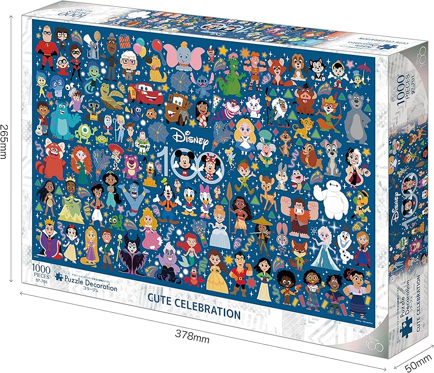 Amazon | エポック社 1000ピース ジグソーパズル ディズニー CUTE