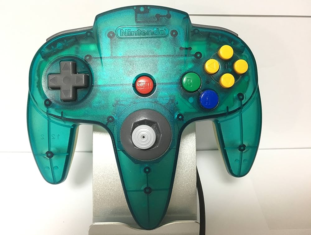 Amazon | コントローラーBrosクリアブルーN64 | 本体・周辺機器