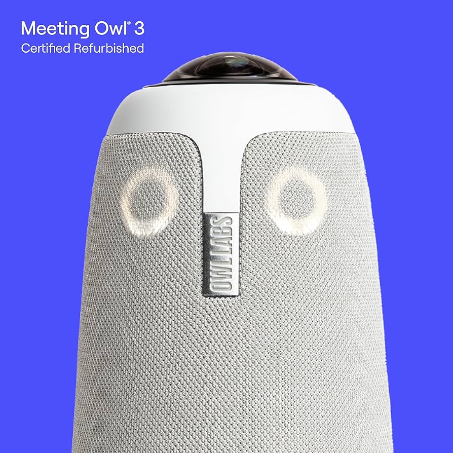Amazon.com: Refurbished Meeting Owl 3-360-Degree, 1080p HD Smart