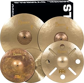 Amazon.com: Meinl Cymbals BV-480+B16TRC Byzance Vintage Series