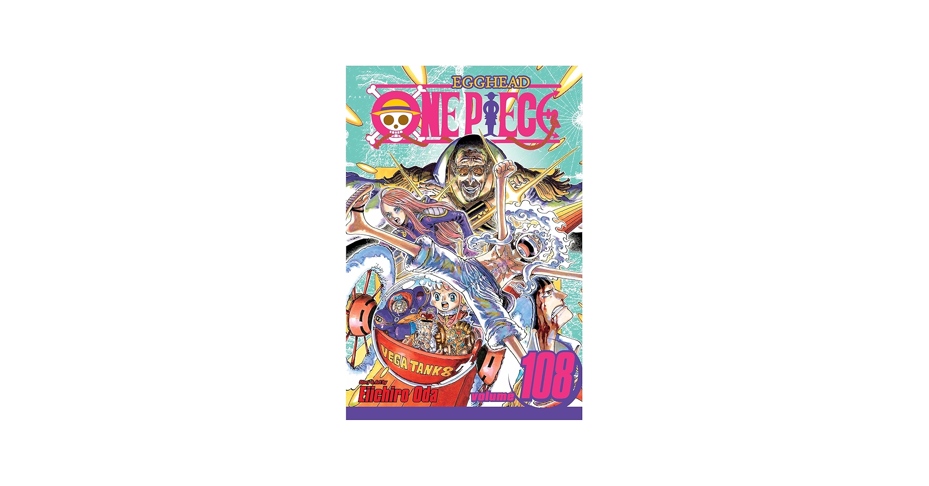 Amazon.com: One Piece, Vol. 108: 9781974752225: Oda, Eiichiro: Books