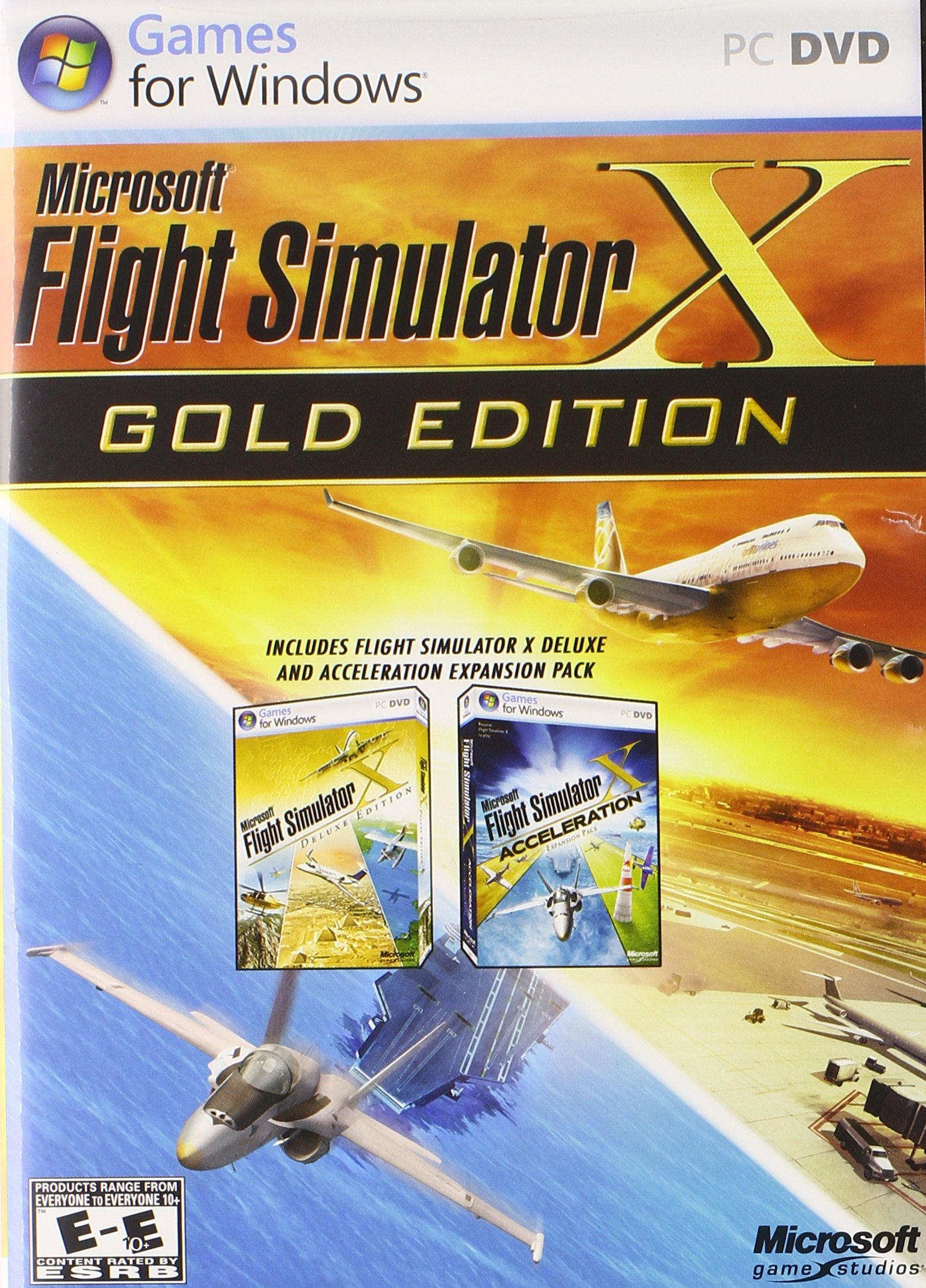 Amazon.com: Microsoft Flight Simulator X: Gold Edition : 電動遊戲