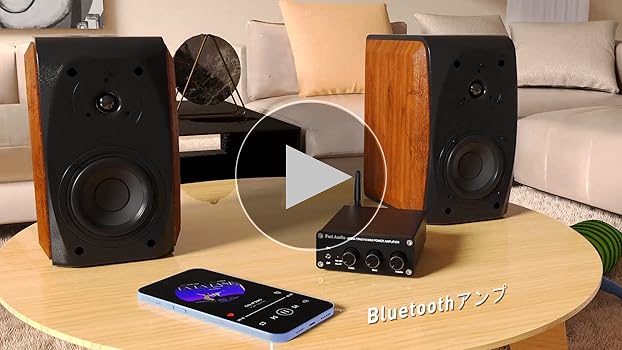 Amazon | Fosi Audio T20 Bluetooth 5.0真空管アンプ 100W TPA3116D2