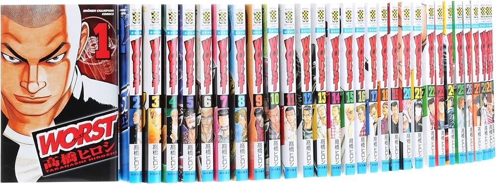 Amazon.co.jp: WORST コミック 全33巻完結セット (少年チャンピオン