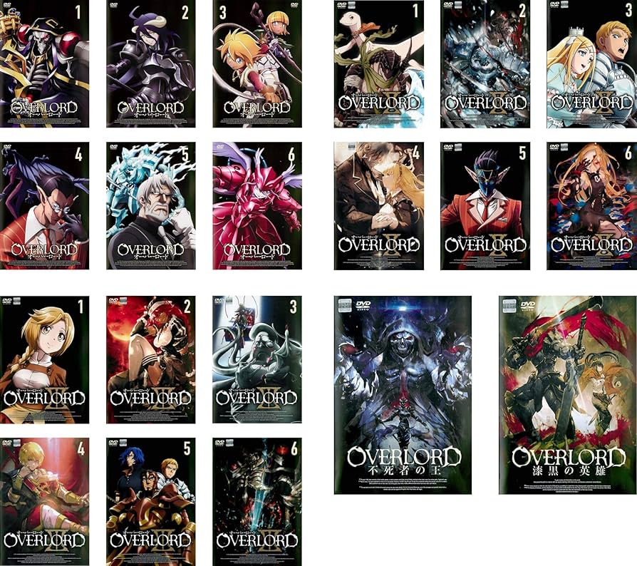 Amazon.co.jp: オーバーロード Ⅰ 全6巻、Ⅱ 全6巻、Ⅲ 全6巻、劇場版