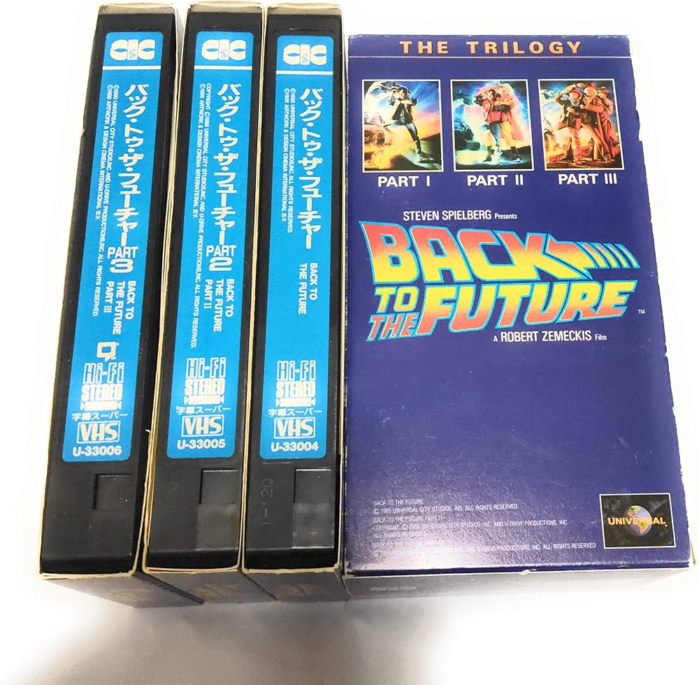 Amazon.co.jp: バック・トゥ・ザ・フューチャー 3部作 [VHS