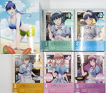 Amazon.co.jp: TVアニメ「女神のカフェテラス」 全5巻セット