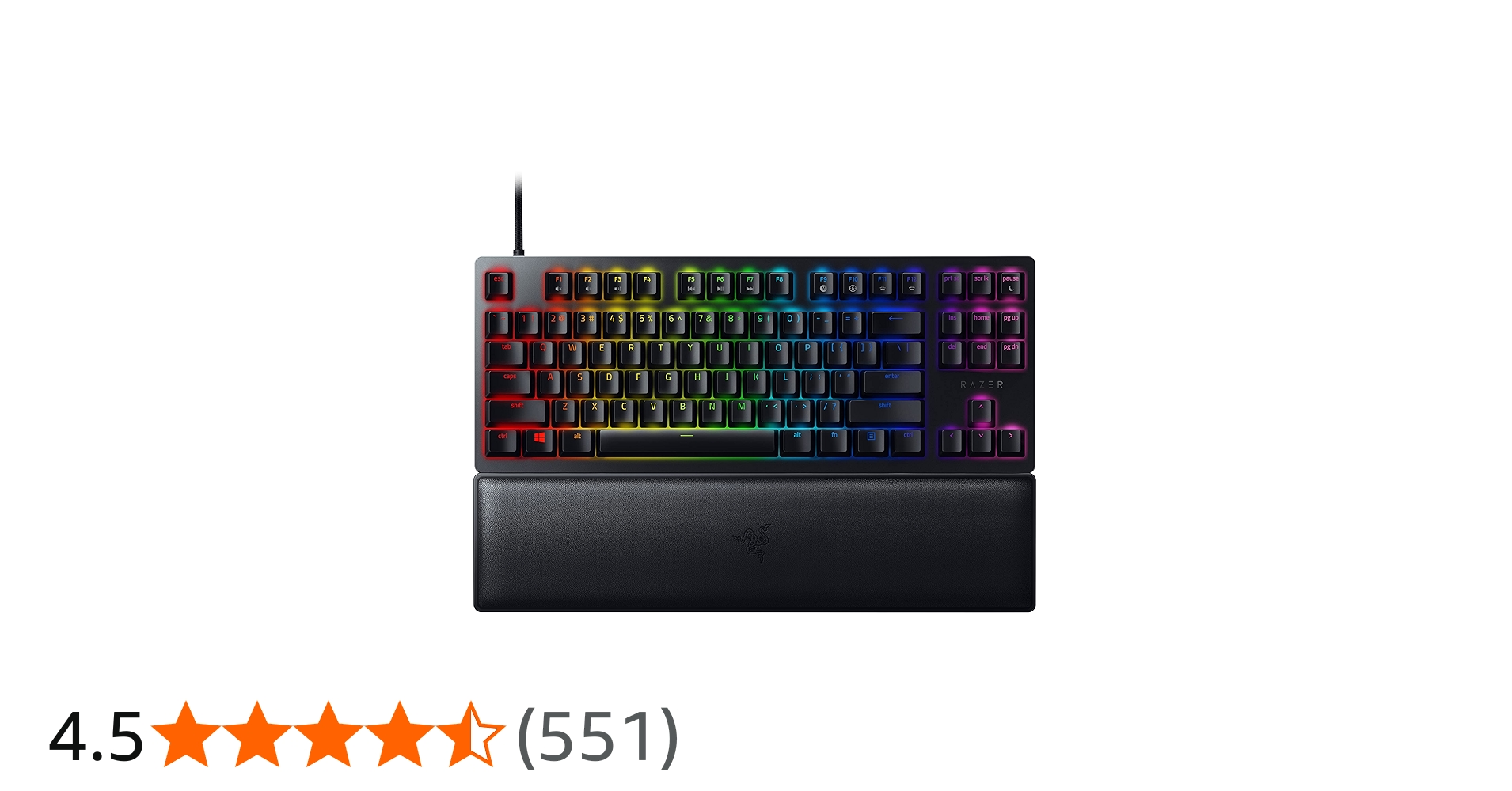 Amazon.co.jp: Razer Huntsman V2 Tenkeyless Clicky Optical Switch