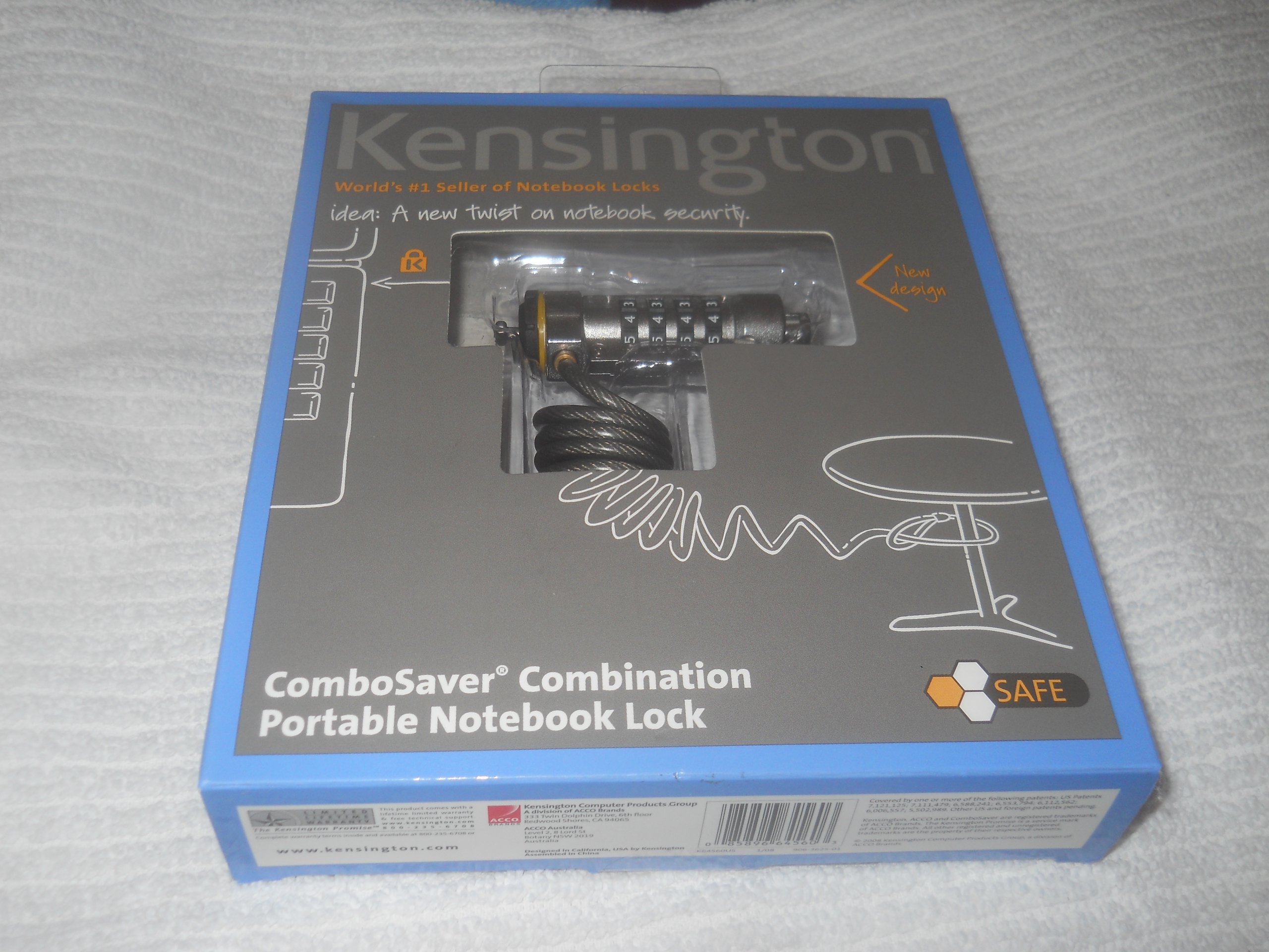 Amazon.com: Kensington K64560US ComboSaver Portable Notebook