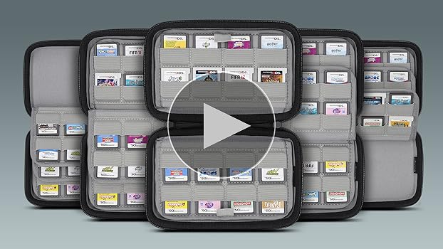 Amazon.co.jp: sisma カードケース 64枚収納 3DS 2DS DS SWITCH用