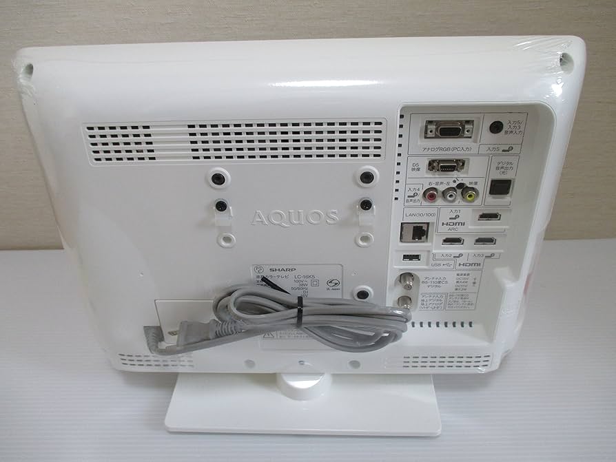 Amazon | シャープ 16V型 液晶 テレビ AQUOS LC-16K5-W ハイビジョン