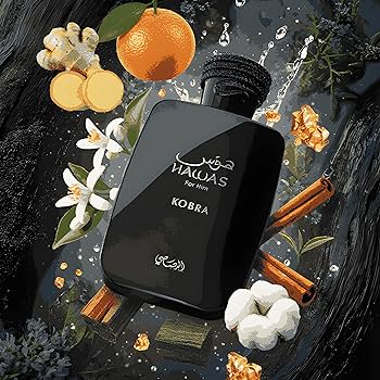 Hawas Collection - Kobra by Rasasi for Men - 3.38 oz EDP Spray