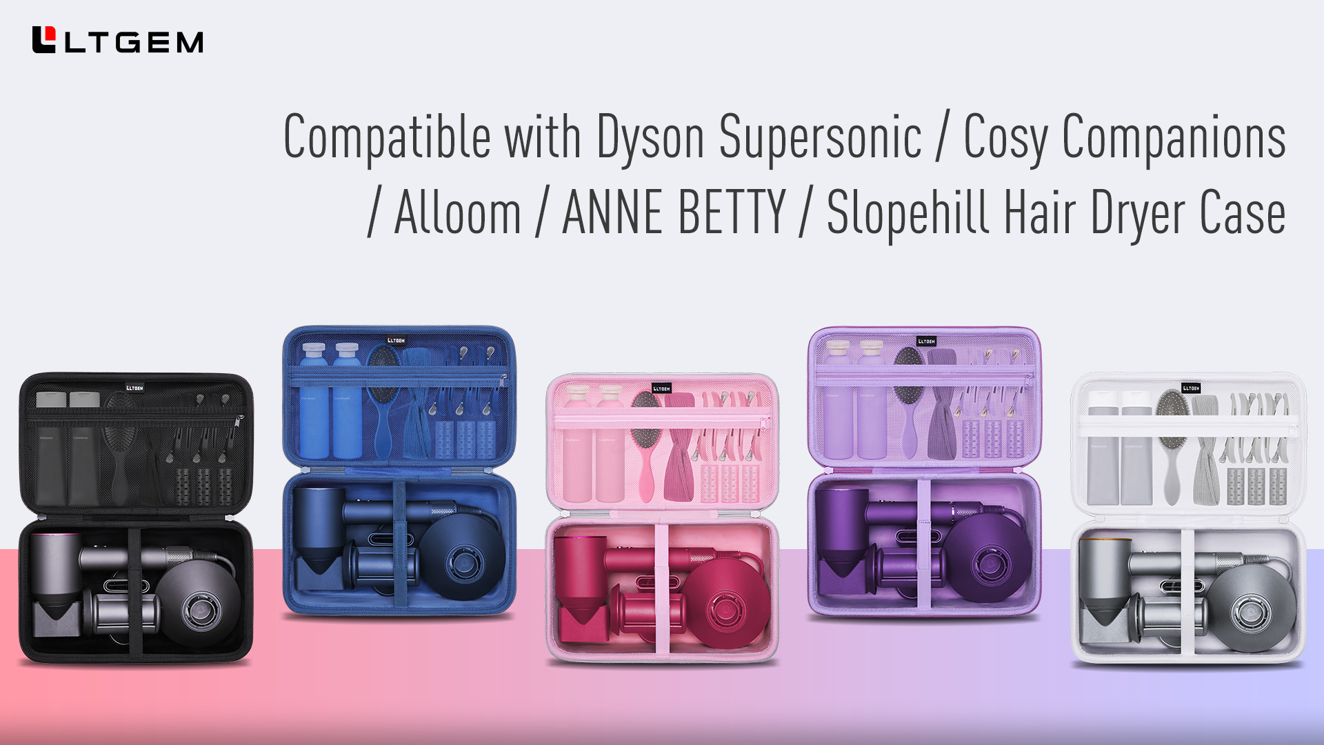 Amazon.com: L LTGEM Hair Dryer Case Compatible with Dyson