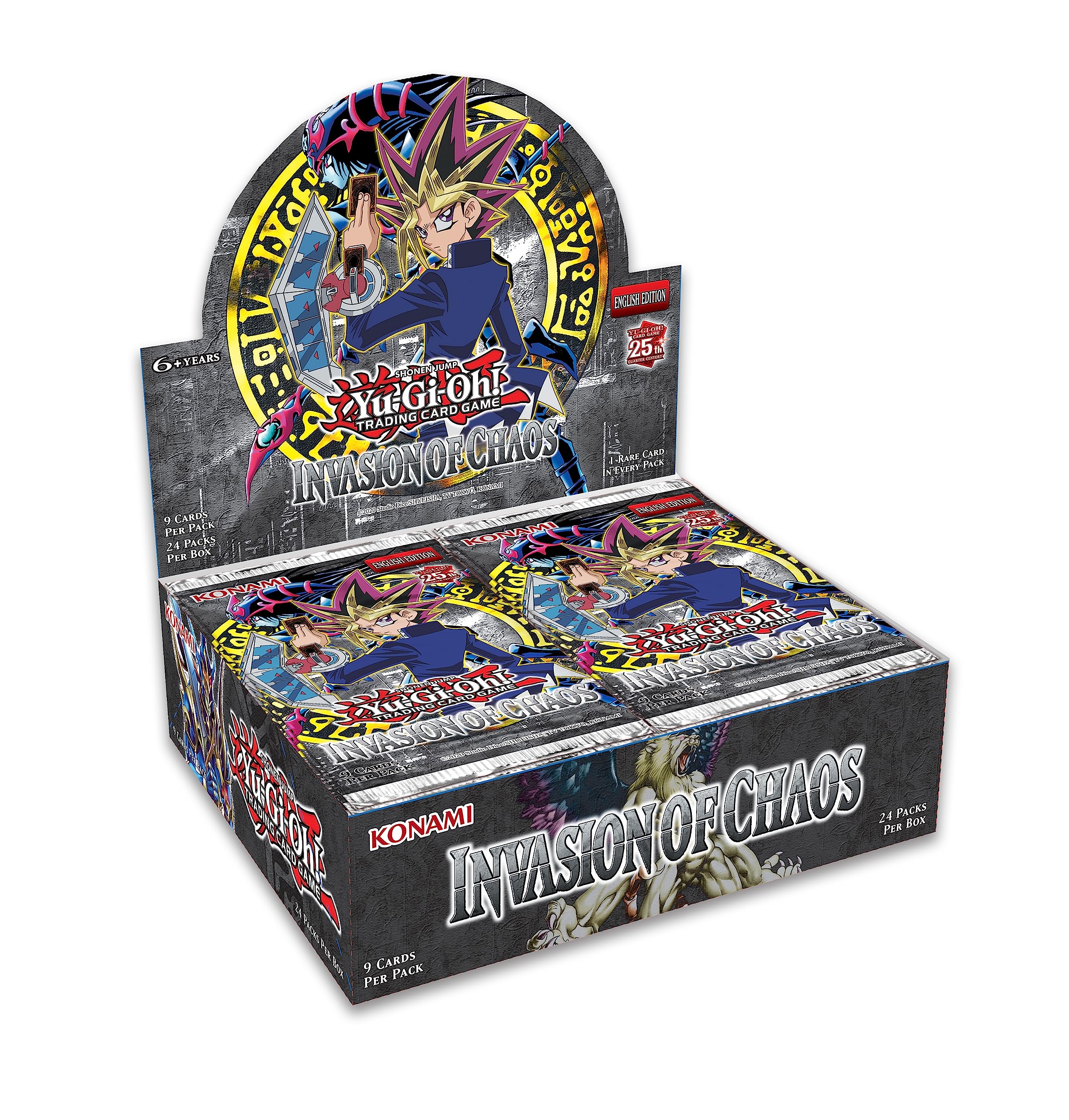 Yu-Gi-Oh! TCG: Invasion of Chaos Booster Box : Amazon.com.br