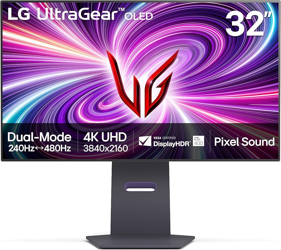 LG 32GS95UE-B 32'' Ultragear™ OLED Gaming Monitor with UHD Display