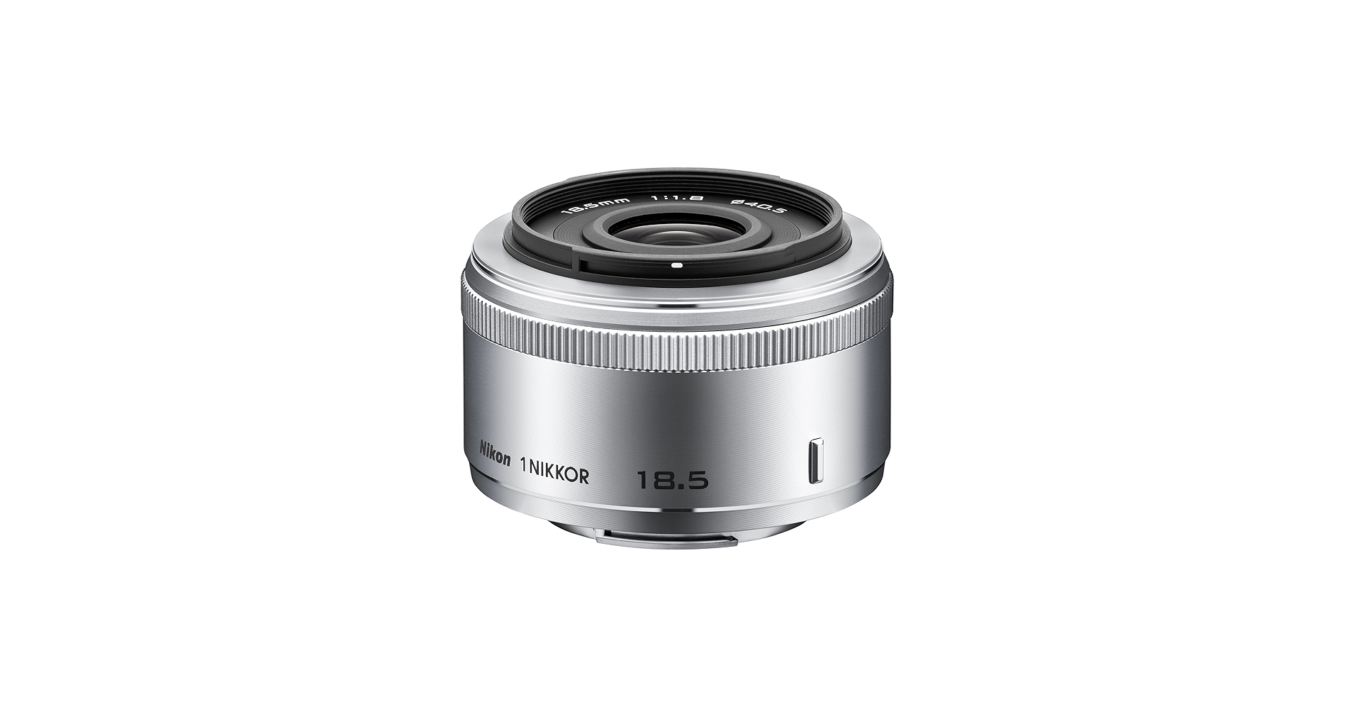 Amazon.com : 1 NIKKOR 18.5mm f / 1.8 Silver Nikon CX Format only