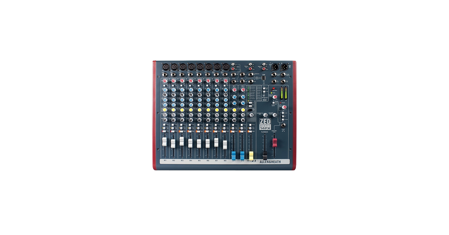 Amazon.com: Allen & Heath ZED60-14FX - Touring Quality Audio Mixer