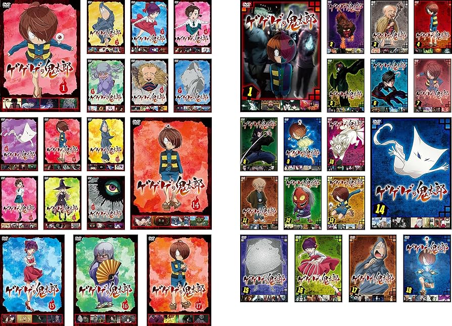 Amazon.co.jp: ゲゲゲの鬼太郎 第6期 2018 全17巻 + 2019 全18巻