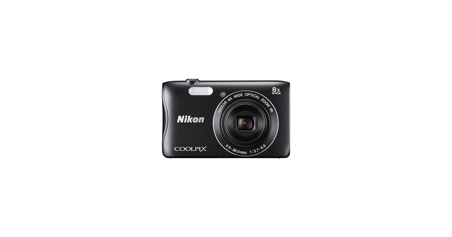 Amazon.com : Nikon Digital Camera COOLPIX S3700 Black Optical 8X