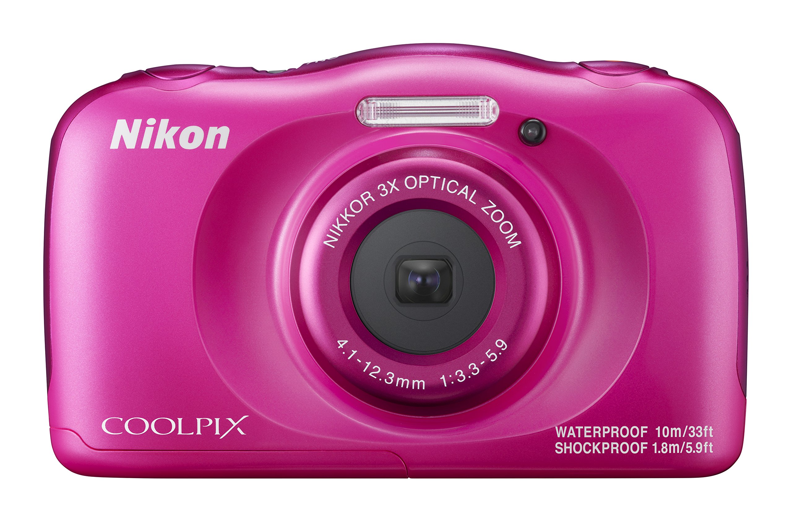 Nikon COOLPIX L32 ピンクのコンパクトデジタルカメラ 単3形電池対応で