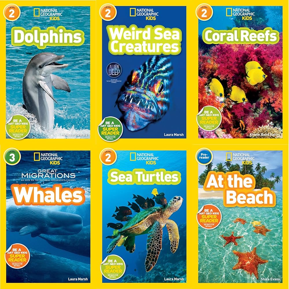 National Geographic Kids Ocean Life Six Book Set : Weird Sea