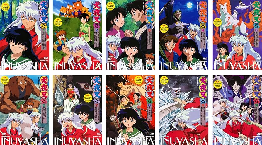 Amazon.co.jp: 犬夜叉 六の章 [レンタル落ち] 全10巻セット