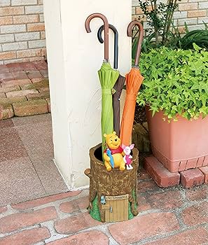 廃盤 くまのプーさん ティガー 傘立て SD-1115 ディズニー セト