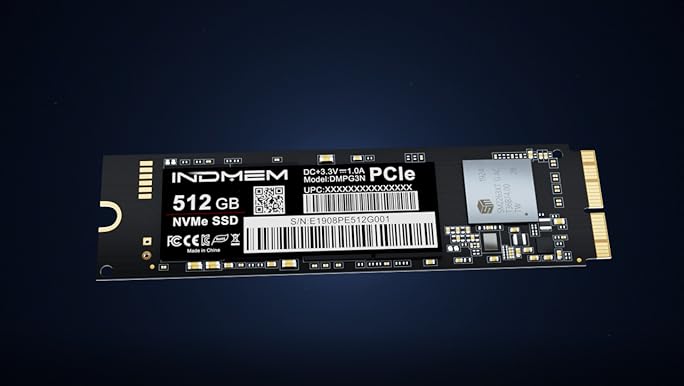 Amazon.com: INDMEM PCIe NVMe Gen3x4 SSD 1TB 3D TLC NAND Flash Hard