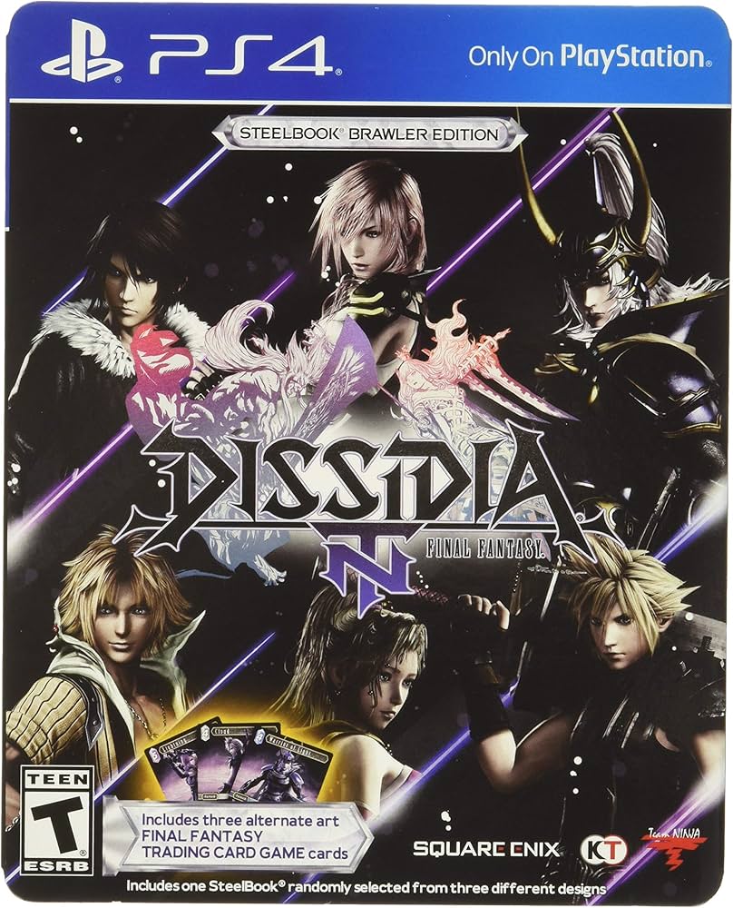 Amazon.com: Dissidia Final Fantasy NT Steelbook Brawler Edition