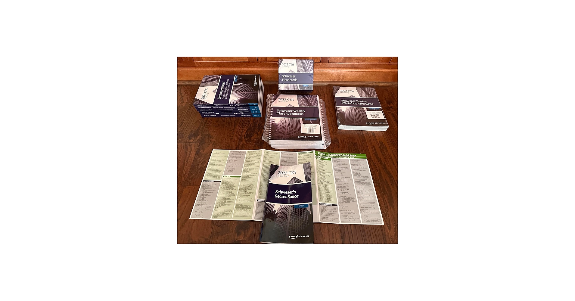 2023 CFA Exam Prep Set Level 1: Kaplan Schweser: 9781078825849